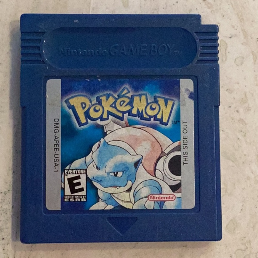 Pokemon Blue Version Nintendo Gameboy Game Authentic Game Boy 1998 Original - Picture 11 of 16